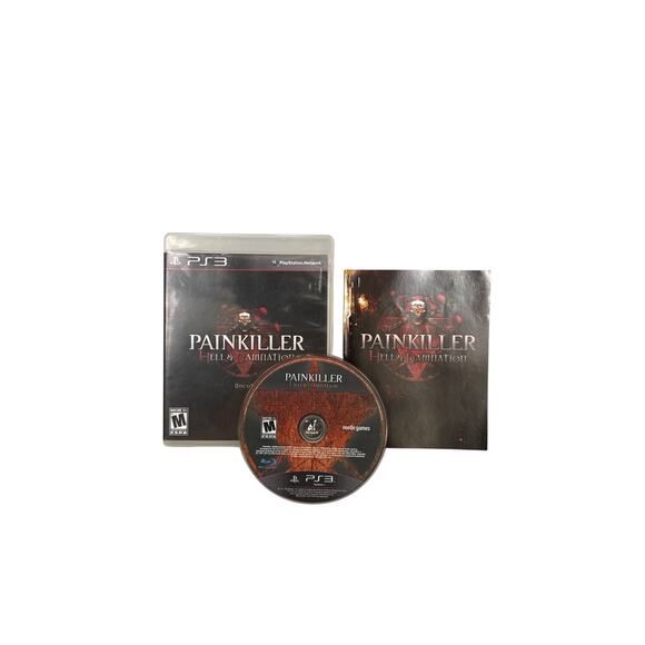 Painkiller: Hell & Damnation (PlayStation 3) CIB | Nordic Games | RARE Print - Picture 1 of 7